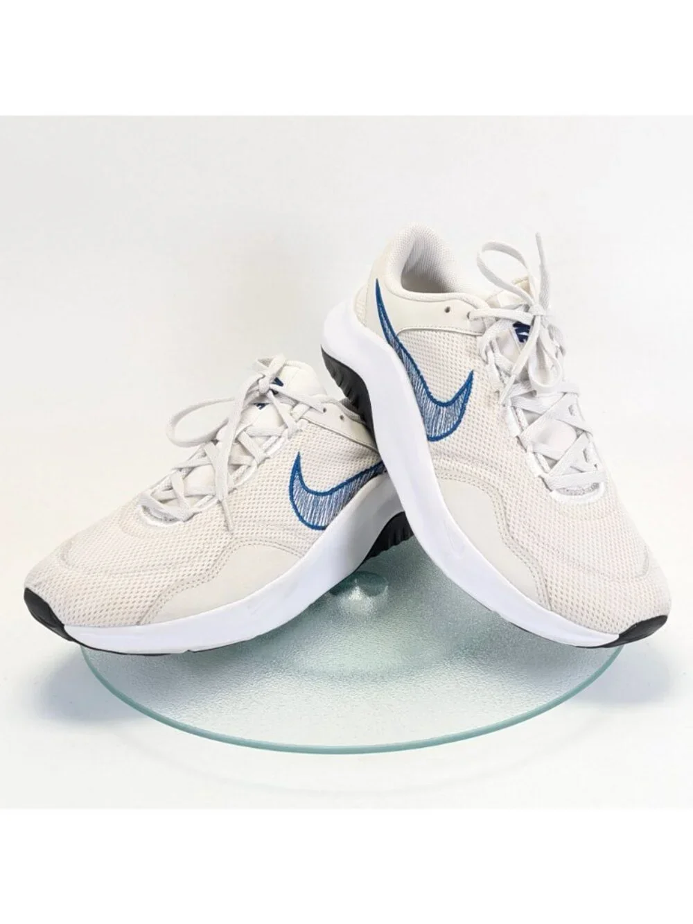 Nike Legend Essential 3 Next Natura Mens Size 10.5 White Running Shoes Sneakers - Picture 7 of 10